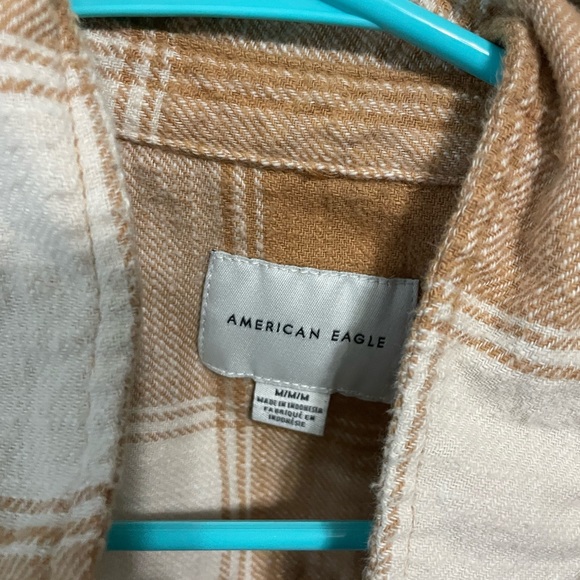 American Eagle Outfitters yellow flannel - Picture 2 of 4